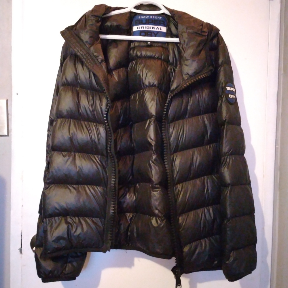 Black bubble jacket menz